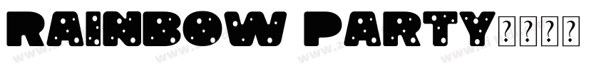 Rainbow Party字体转换